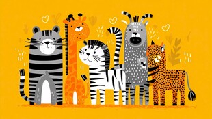 可爱动物大集合