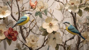 花鸟装饰画 灵动自然之美