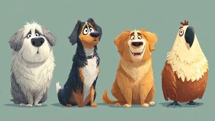 可爱猫狗大集合