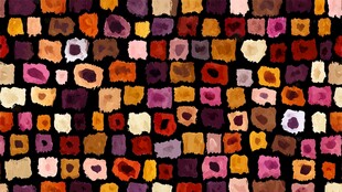 多彩方块图案背景纹理