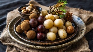 多样美味鲜果拼盘展示