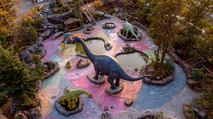 恐龙主题户外景观乐园