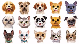 可爱猫狗头像大集合