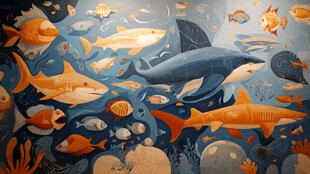 梦幻海底世界鱼类大集合