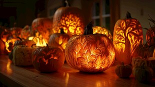 万圣节南瓜灯大赏