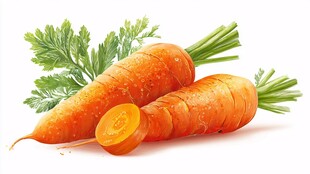 新鲜胡萝卜 营养又美味