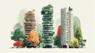 绿色生态城市建筑景观