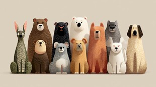 可爱动物大集合