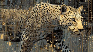 机械豹 科技与野性的融合