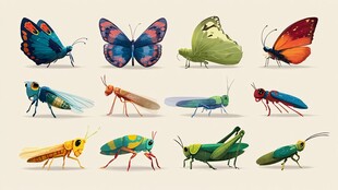 多彩昆虫大集合