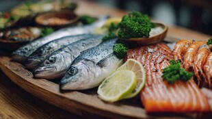 新鲜海产拼盘 美味诱人