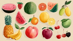 缤纷水果集合