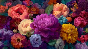 绚丽多彩花卉大集合