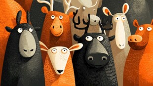 动物大集合的可爱群像