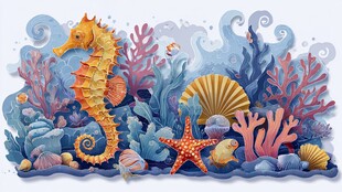 梦幻海底世界的奇妙生物