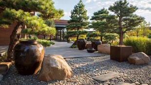 日式禅意庭院景观之美