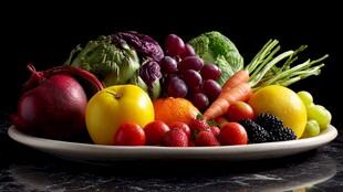 多彩蔬果盘 营养满满