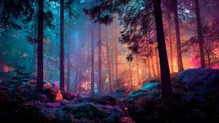 梦幻森林奇幻光影世界