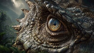 恐龙之眼 神秘远古的凝视