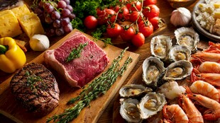 丰盛食材展示 美味佳肴前奏