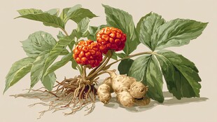 野生珍稀植物及其根茎果实