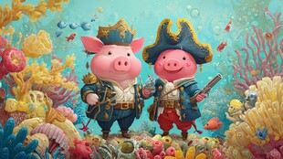 海底双猪海盗奇幻冒险