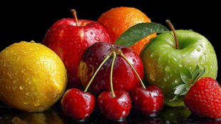 多彩鲜果组合 水润诱人