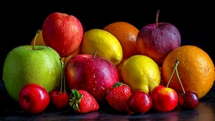 多彩鲜果组合 视觉盛宴