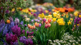 缤纷花海 绽放春日浪漫