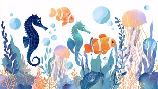 海底奇幻生物大聚会