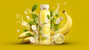 清新果味饮料活力瞬间