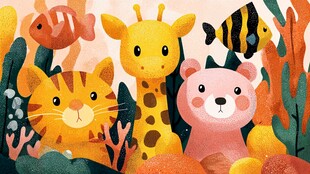 海底动物大聚会