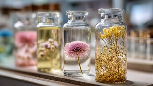 瓶中干花 留住自然之美