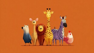 可爱动物大集合