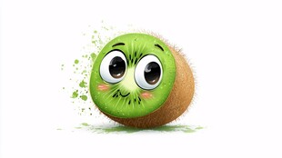 可爱猕猴桃卡通形象