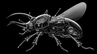 机械甲虫 科技与自然的融合