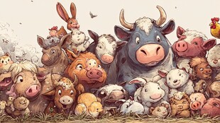 可爱动物大集合