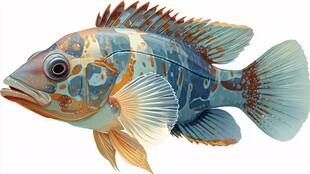 色彩斑斓的梦幻观赏鱼