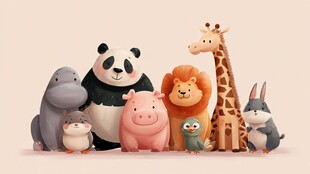 可爱动物大集合