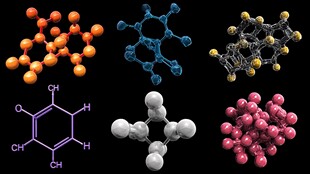 多样分子结构模型展示
