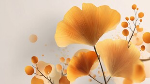 金黄银杏绽放梦幻之美