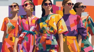 多彩时尚女性群体风采