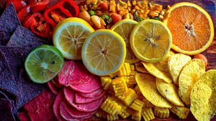 多彩果蔬零食拼盘大赏