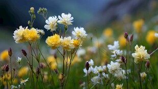 春日野花绽放美景