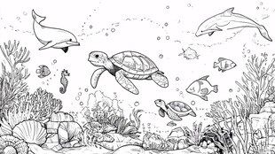 海底动物大冒险