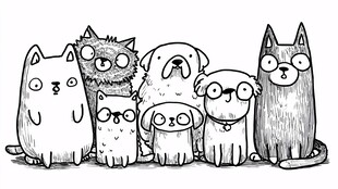 可爱猫狗大集合