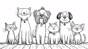 可爱猫狗大集合