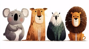 可爱动物大集合