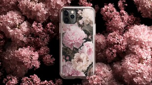 花卉图案手机壳 浪漫唯美