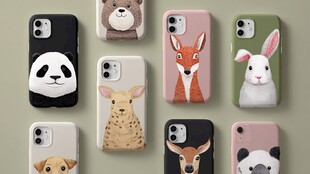 可爱动物图案手机壳集合